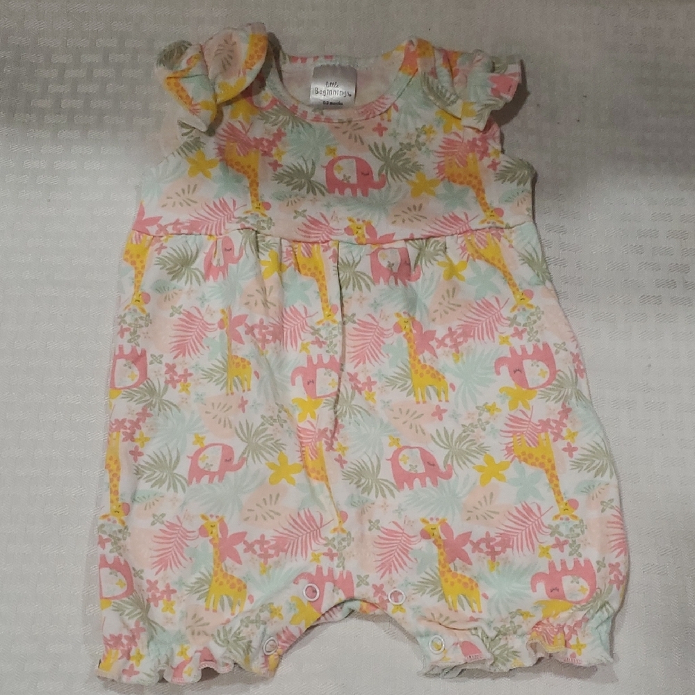 child of mine Pink Floral & Gingham Baby Mix Bundle Of Cloths - Picture 2 of 9